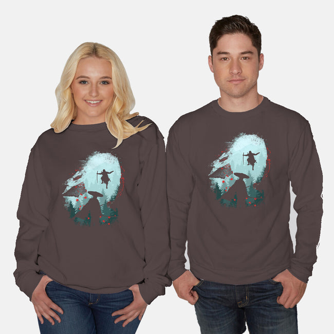 Samurai Way-unisex crew neck sweatshirt-rocketman_art