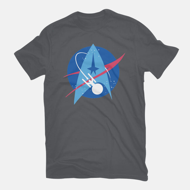 Space Trek-womens fitted tee-xMorfina