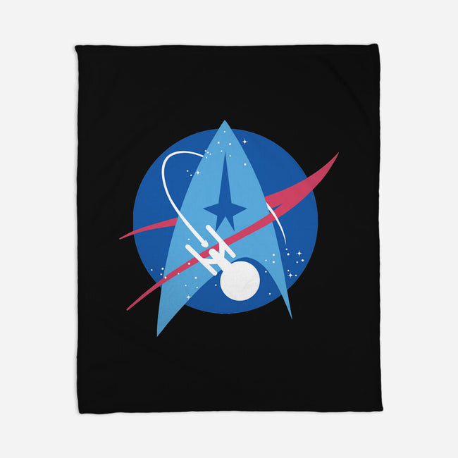 Space Trek-none fleece blanket-xMorfina