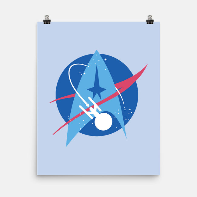 Space Trek-none matte poster-xMorfina