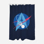 Space Trek-none polyester shower curtain-xMorfina