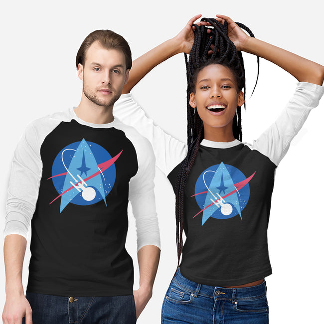 Space Trek-unisex baseball tee-xMorfina
