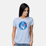 Space Trek-womens basic tee-xMorfina