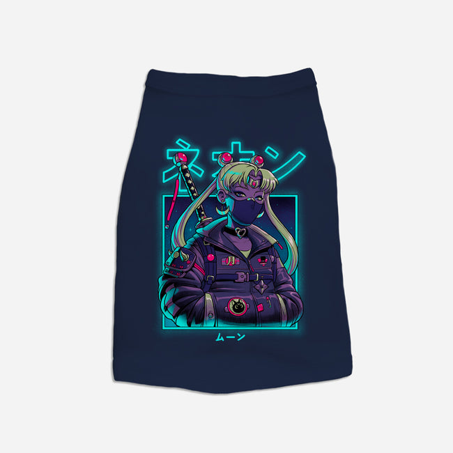 Neon Moon-dog basic pet tank-Bruno Mota