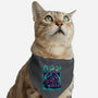 Neon Moon-cat adjustable pet collar-Bruno Mota