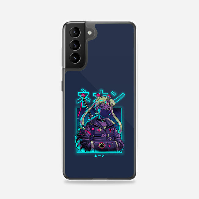 Neon Moon-samsung snap phone case-Bruno Mota