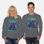 Neon Moon-unisex crew neck sweatshirt-Bruno Mota