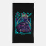 Neon Moon-none beach towel-Bruno Mota