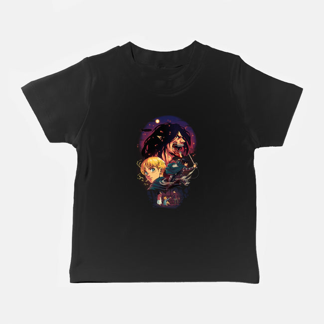The Wings of Freedom-baby basic tee-Corgibutt