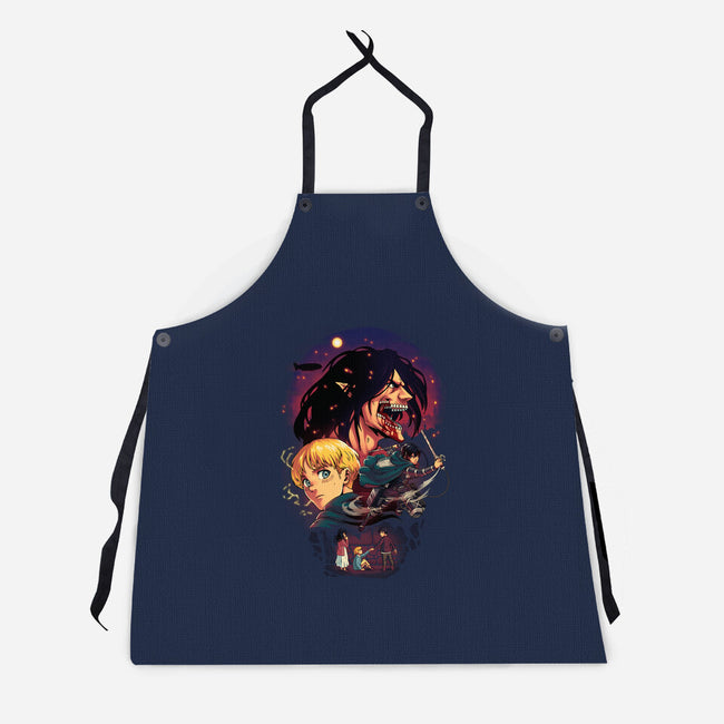 The Wings of Freedom-unisex kitchen apron-Corgibutt