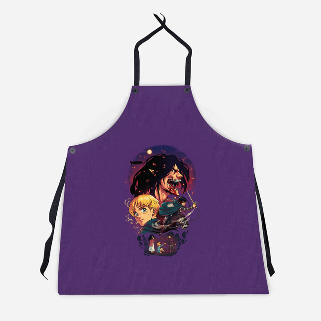 The Wings of Freedom-unisex kitchen apron-Corgibutt