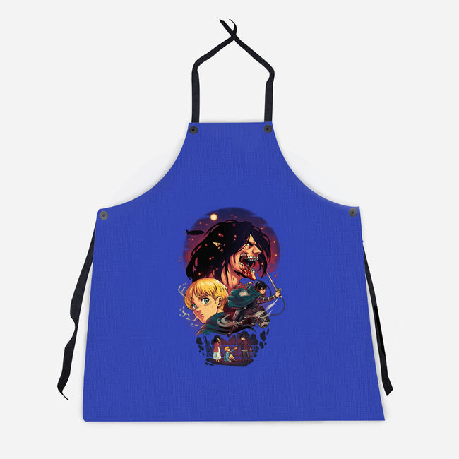 The Wings of Freedom-unisex kitchen apron-Corgibutt