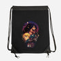 The Wings of Freedom-none drawstring bag-Corgibutt