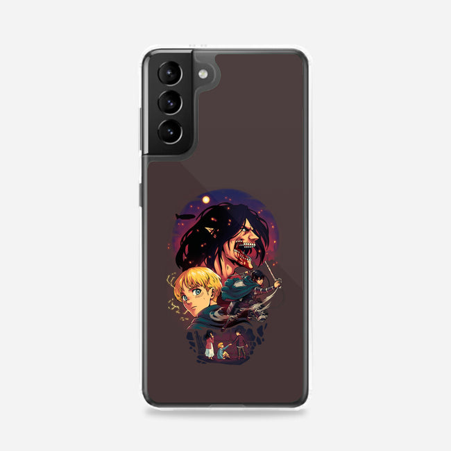 The Wings of Freedom-samsung snap phone case-Corgibutt