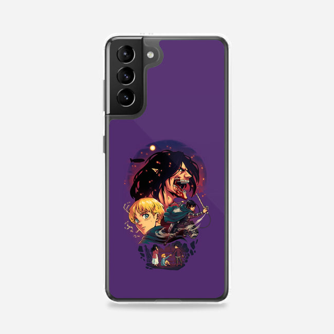 The Wings of Freedom-samsung snap phone case-Corgibutt