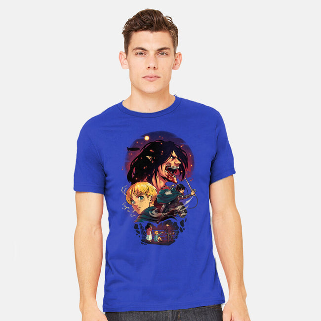 The Wings of Freedom-mens heavyweight tee-Corgibutt