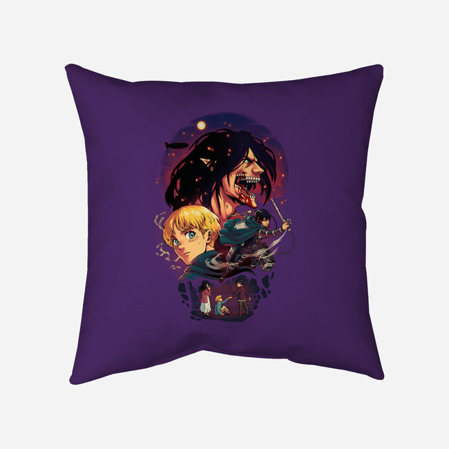 The Wings of Freedom-none removable cover w insert throw pillow-Corgibutt