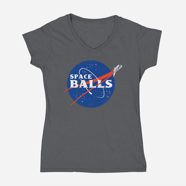 Ludicrous-womens v-neck tee-kg07