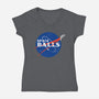 Ludicrous-womens v-neck tee-kg07