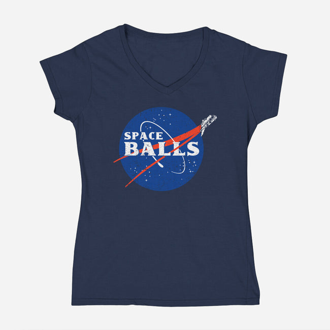 Ludicrous-womens v-neck tee-kg07