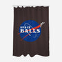 Ludicrous-none polyester shower curtain-kg07