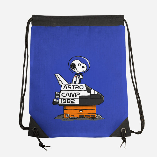 Astro Camp-none drawstring bag-doodletoots