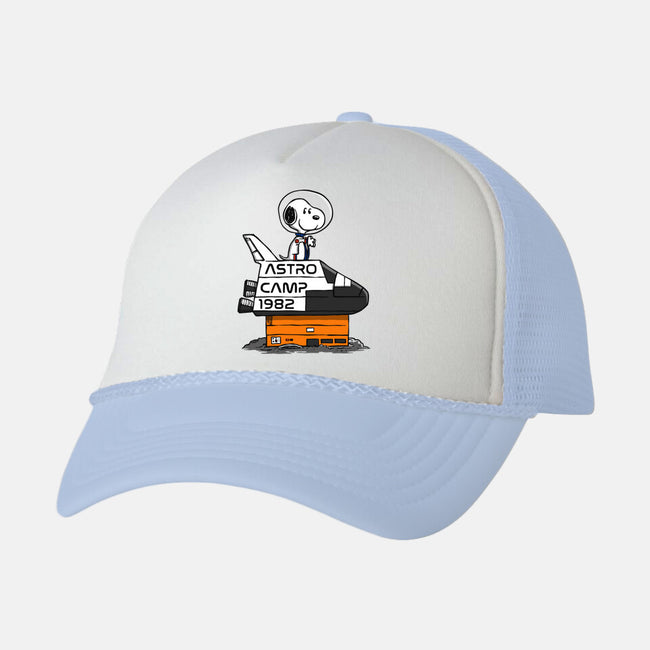 Astro Camp-unisex trucker hat-doodletoots