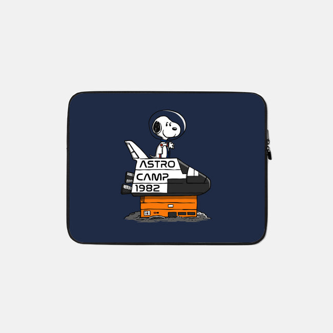 Astro Camp-none zippered laptop sleeve-doodletoots