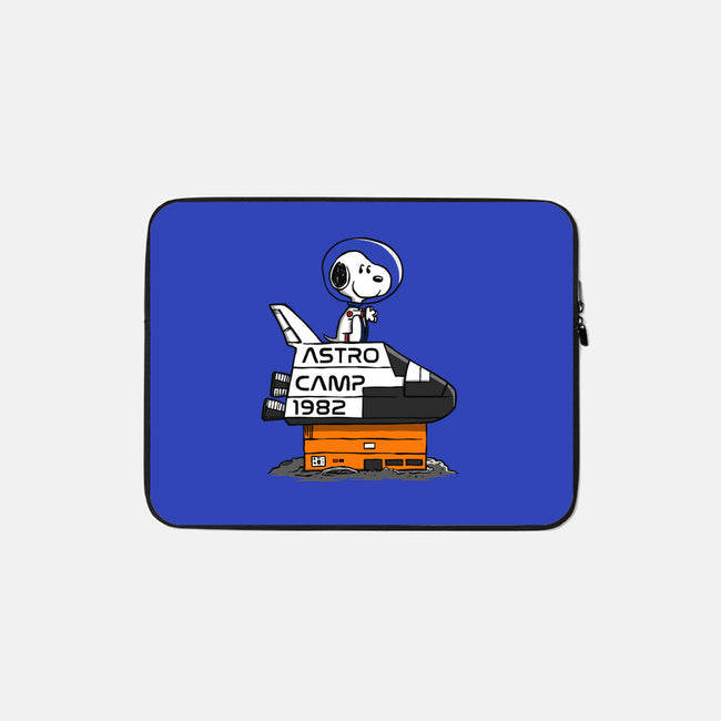 Astro Camp-none zippered laptop sleeve-doodletoots