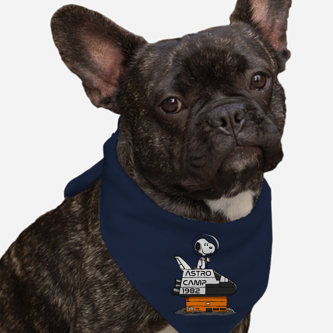 Astro Camp-dog bandana pet collar-doodletoots