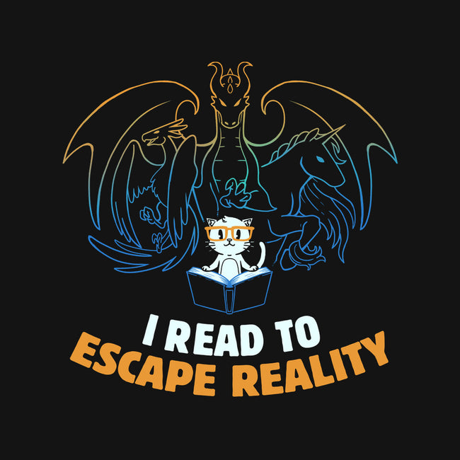 I Read to Escape Reality-baby basic onesie-koalastudio