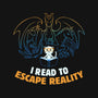 I Read to Escape Reality-none adjustable tote-koalastudio