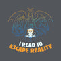 I Read to Escape Reality-none zippered laptop sleeve-koalastudio