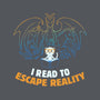 I Read to Escape Reality-unisex basic tank-koalastudio