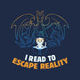 I Read to Escape Reality-none adjustable tote-koalastudio