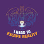 I Read to Escape Reality-none zippered laptop sleeve-koalastudio