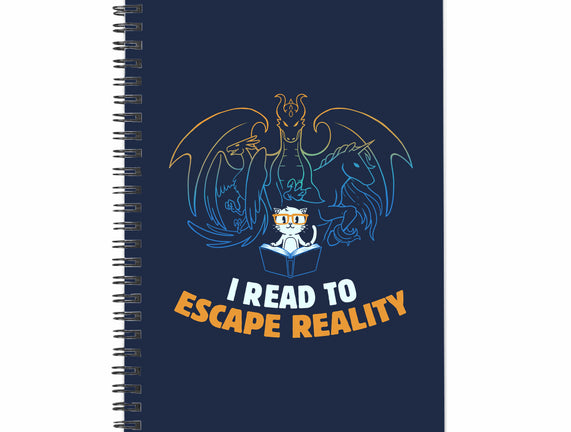 I Read to Escape Reality