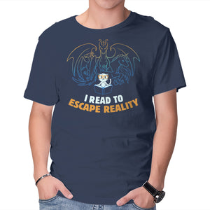 I Read to Escape Reality