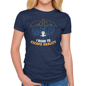I Read to Escape Reality