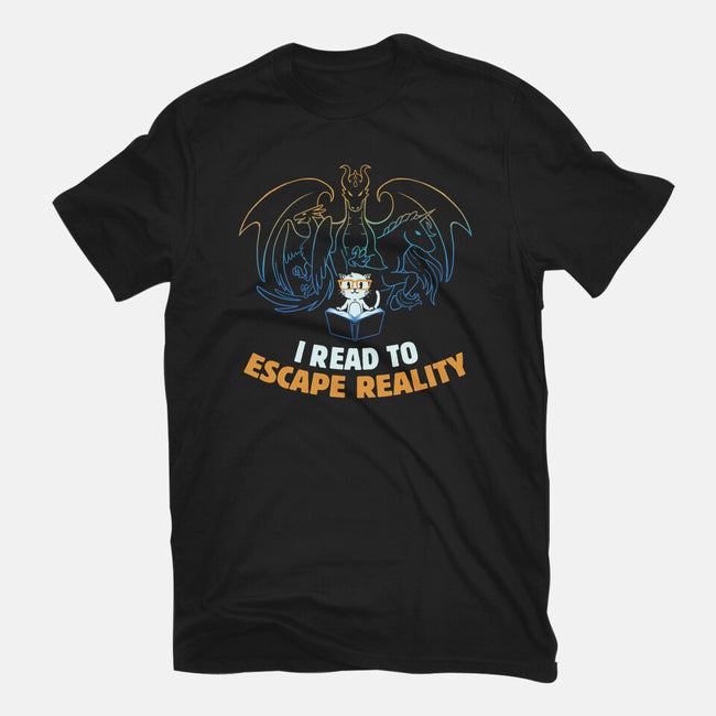 I Read to Escape Reality-womens basic tee-koalastudio