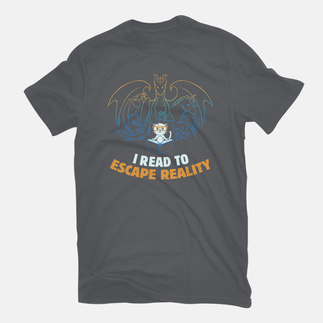 I Read to Escape Reality-womens basic tee-koalastudio