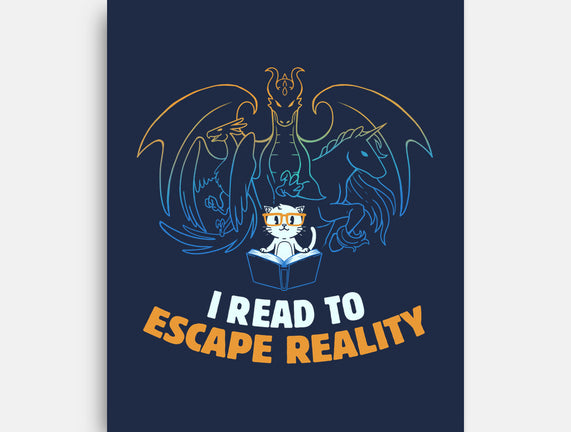 I Read to Escape Reality