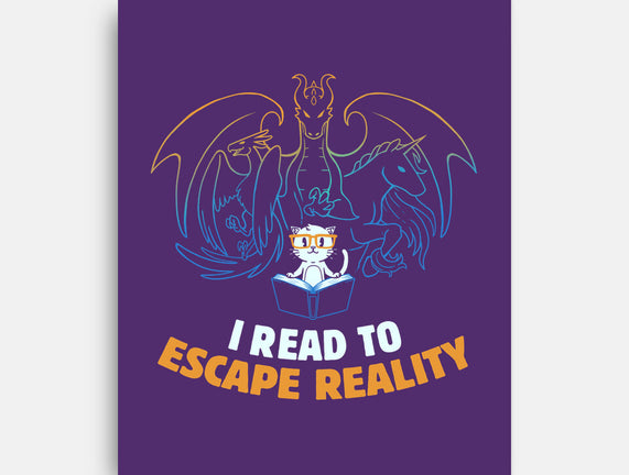 I Read to Escape Reality