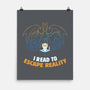 I Read to Escape Reality-none matte poster-koalastudio