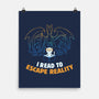 I Read to Escape Reality-none matte poster-koalastudio