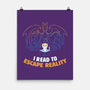 I Read to Escape Reality-none matte poster-koalastudio