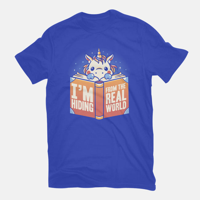 Hiding From the Real World-unisex basic tee-koalastudio