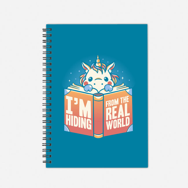 Hiding From the Real World-none dot grid notebook-koalastudio
