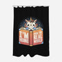 Hiding From the Real World-none polyester shower curtain-koalastudio