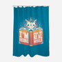 Hiding From the Real World-none polyester shower curtain-koalastudio